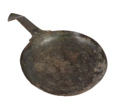 Handmade Black Patina Brass Pooja worship Spoon
