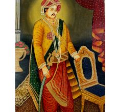 Canvas Painting Of Indian Maharaja For Wall Decoration