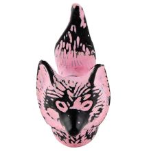 Baby Pink Fox Face Distressed Iron Cabinet Knobs