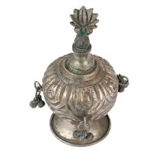 Kashmiri Brass Surma Dani In Silver Finish