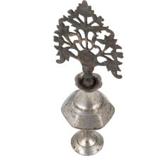 Decorative Brass Surma Dani In Silver Finish
