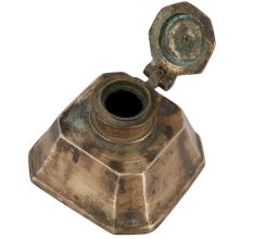 Old Brass Ink well Pot