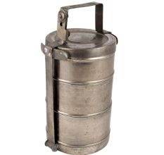 Brass Lunch Box or Tiffin Carrier