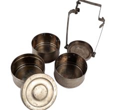 Brass Lunch Box or Tiffin Carrier