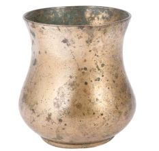 Old Brass Unusual South Indian Pot