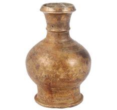 Rustic Brass Surahi Pot