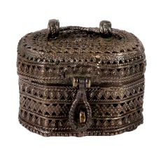 Brass Dhokra Art Jewelry Box