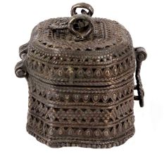 Brass Dhokra Art Jewelry Box