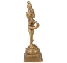 Brass Statue Of India Devi Parvati