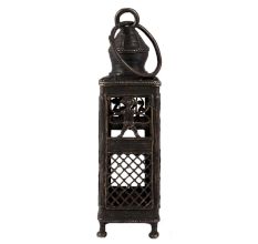 Brass Tea Light Holder Lantern