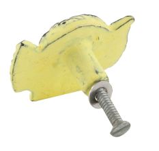 Yellow Angel Distressed Iron Cabinet Knob
