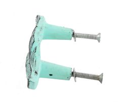 Aqua Angel Distressed Iron Cabinet Knob