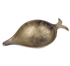Brass Fish Shape Single Arti Diya
