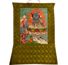 Thangka Painting Of Yamantaka, Destroyer of the God of Death