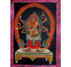 Thangka Panting of Six Arm Mahakala