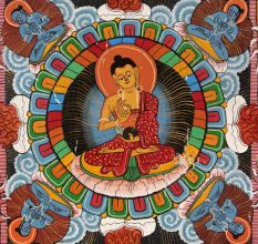 Buddha Mandala Thangka Painting