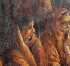 Rajasthani Women Painting