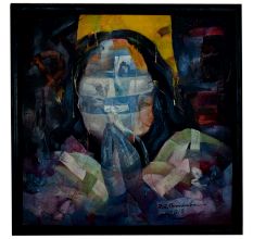 Abstract Oil PaintingÂ On Canvas