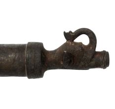 Old Brass Holi Pichkari or Water Gun