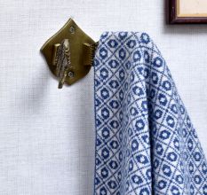 Antique Eagle Wing Small Aluminum Decorative Hook