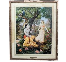 Radha Krishna  Painting On Canvas