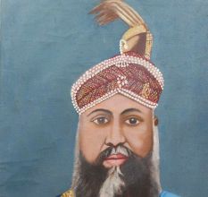 Hand Painted Portrait of A Major-General