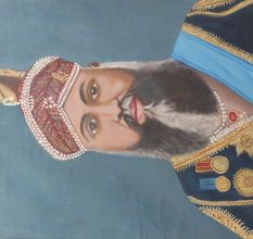 Hand Painted Portrait of A Major-General