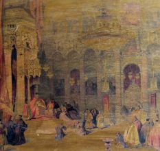 Oil Painting Framed English Men And Women