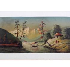 Framed Print Of Natural Landscape Painting