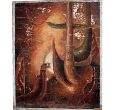 Old Synchronism Abstract Art Painting