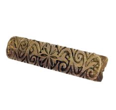 BrassÂ Flower Design Mould Stamp