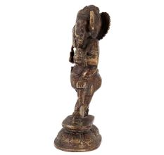 Standing Brass Ganesha Statue