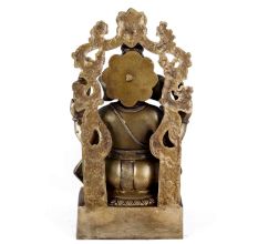 Brass Statue Of Lord Ganesha With Arch