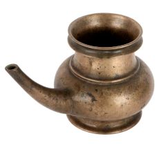 Long Spouted Brass Kindi