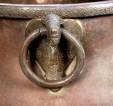 Copper Planter-23.5 X 23.5 Inches