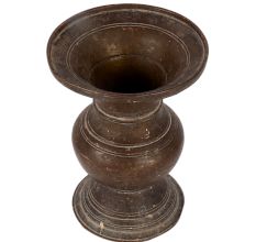 Brass Urn Style Cylindrical Vase