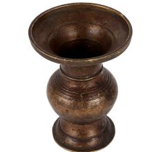 Urn Shaped Brass Vase