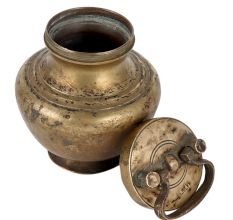 Brass Kamadalu Pot Or Jug With Lid