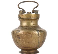Brass Kamadalu Pot Or Jug With Lid
