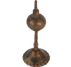 Old Brass oil lamp