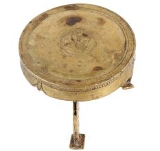 Brass Round Pooja Chowki