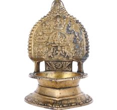 Ashtalakshmi VilakkuÂ Brass Oil Lamp