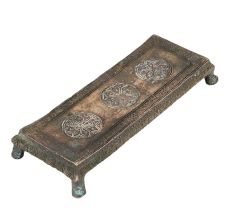 Brass Rectangular Table Or Pooja Chowki
