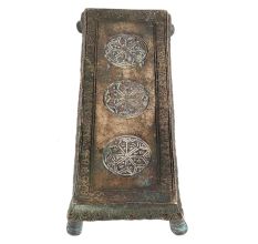 Brass Rectangular Table Or Pooja Chowki