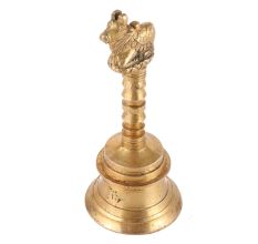 Brass Hand Held Nandi Bell