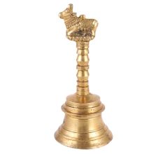 Brass Hand Held Nandi Bell