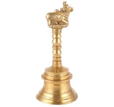 Brass Hand Held Nandi Bell
