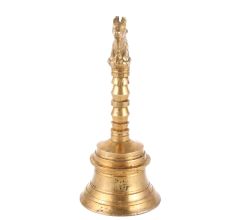 Brass Hand Held Nandi Bell