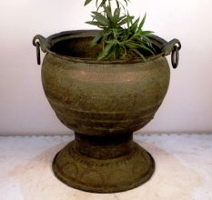 Bronze Planter-Height 33.5 X 33.5 Inches