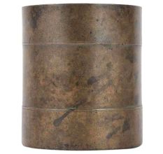 Brass Rice Measuring Pot Padi With Patina
